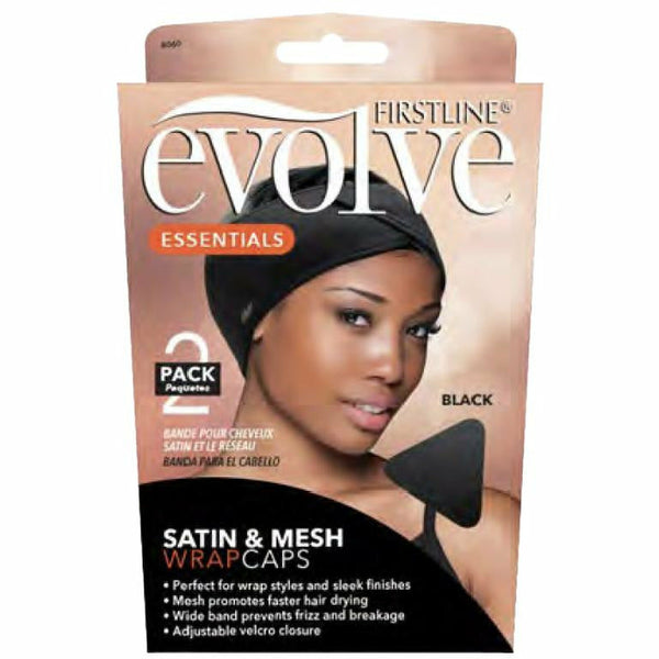 Satin and Mesh Wrap 2 Pack - shop em hair studio (5807945482405)