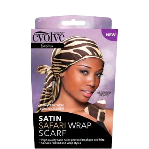 Satin Safari Wrap Scarf - shop em hair studio (5537133559973)