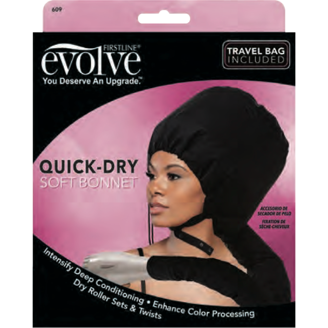 Quick-Dry Soft Bonnet - shop em hair studio (6065711775909)