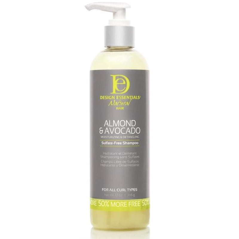 Design Essentials Almond Avocado Moisturizing and Detangling Shampoo - shop em hair studio (4935739637893)
