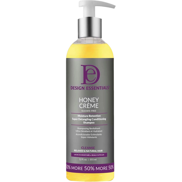 Design Essentials Honey Creme Moisture Retention Shampoo - shop em hair studio